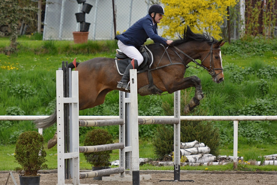 Skoková soutěž st. ZL, bez rozeskakování