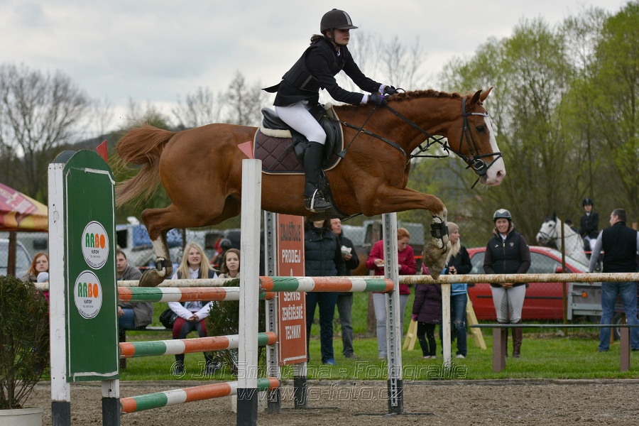 Skoková soutěž st. ZL, bez rozeskakování