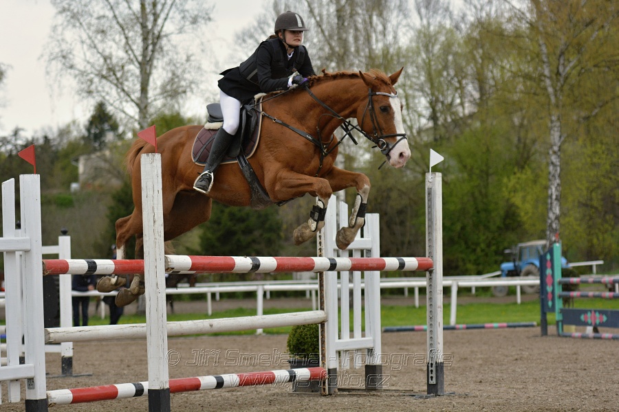 Skoková soutěž st. ZL, bez rozeskakování