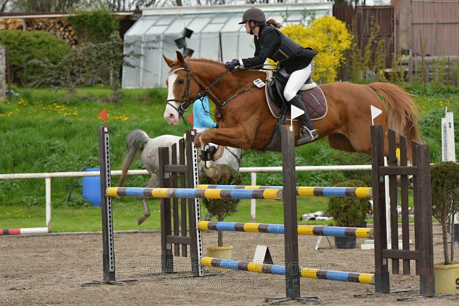 Skoková soutěž st. ZL, bez rozeskakování