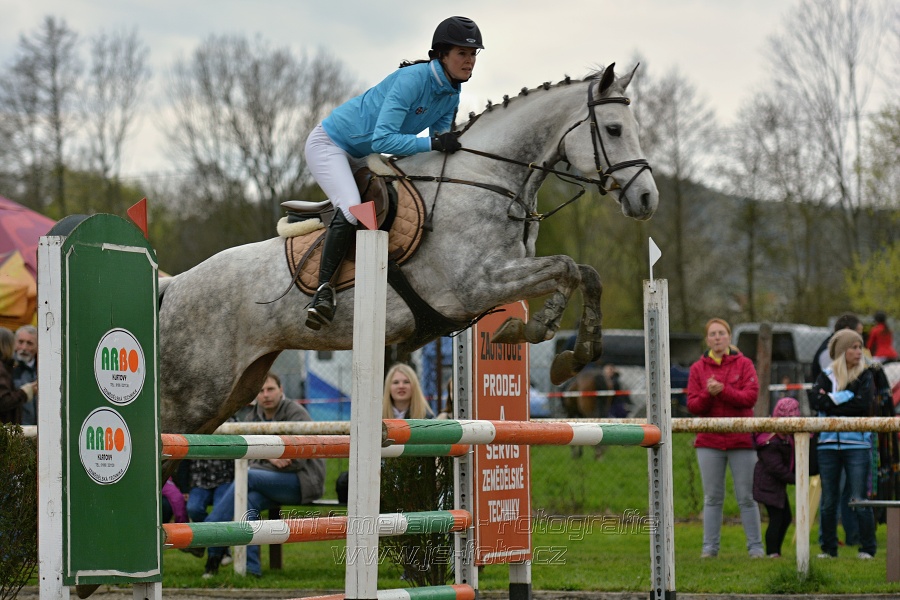 Skoková soutěž st. ZL, bez rozeskakování