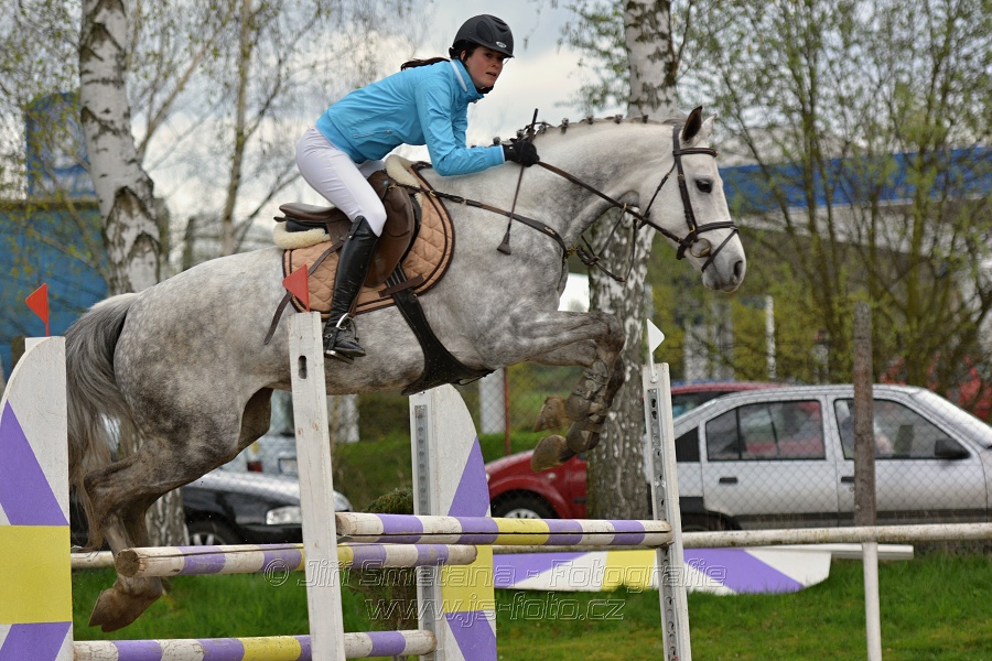 Skoková soutěž st. ZL, bez rozeskakování