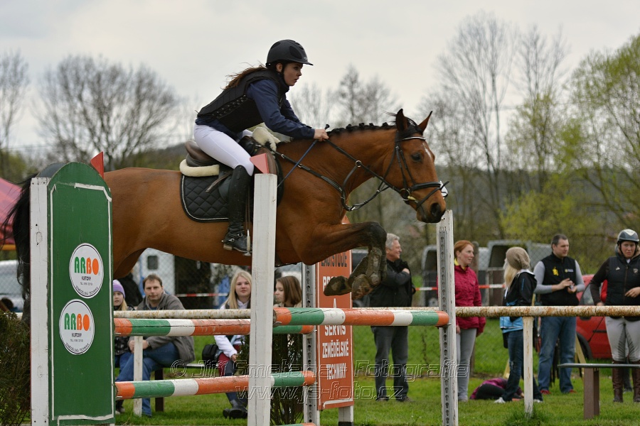 Skoková soutěž st. ZL, bez rozeskakování