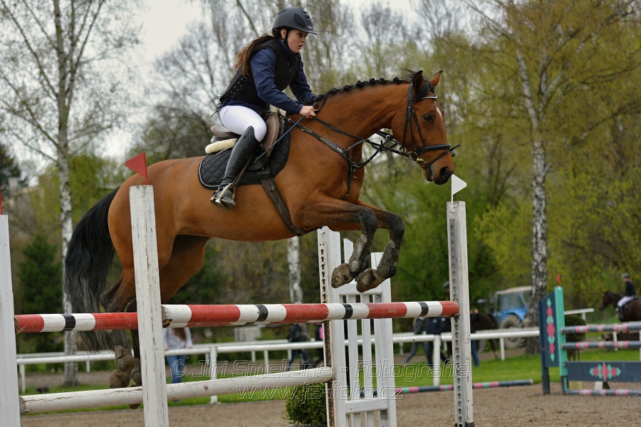 Skoková soutěž st. ZL, bez rozeskakování