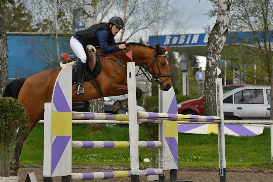 Skoková soutěž st. ZL, bez rozeskakování