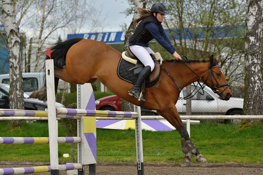Skoková soutěž st. ZL, bez rozeskakování