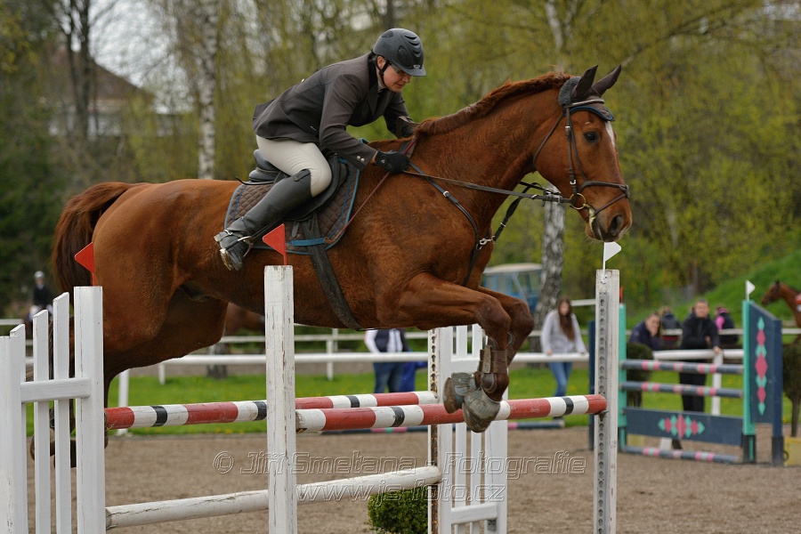 Skoková soutěž st. ZL, bez rozeskakování