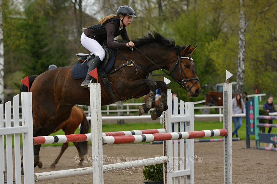 Skoková soutěž st. ZL, bez rozeskakování