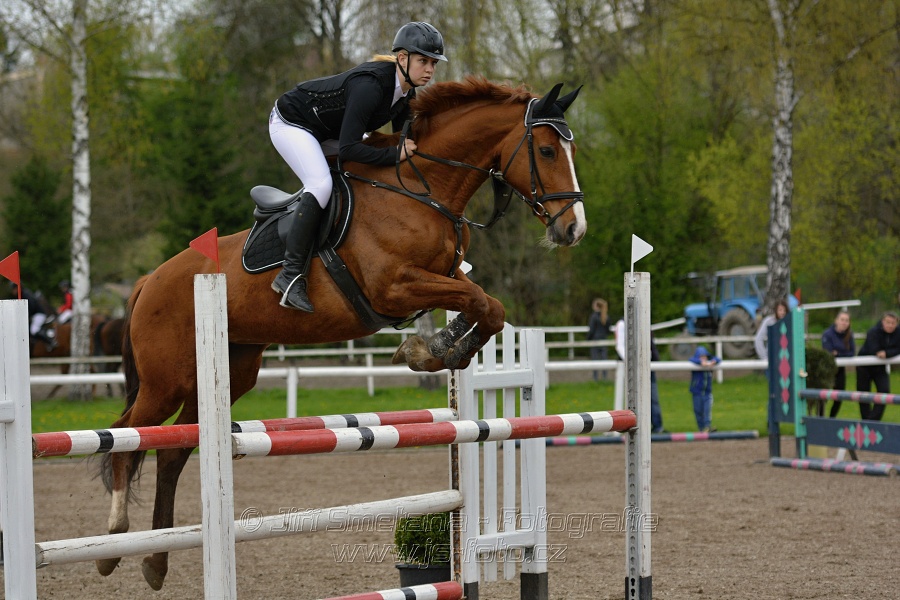 Skoková soutěž st. ZL, bez rozeskakování