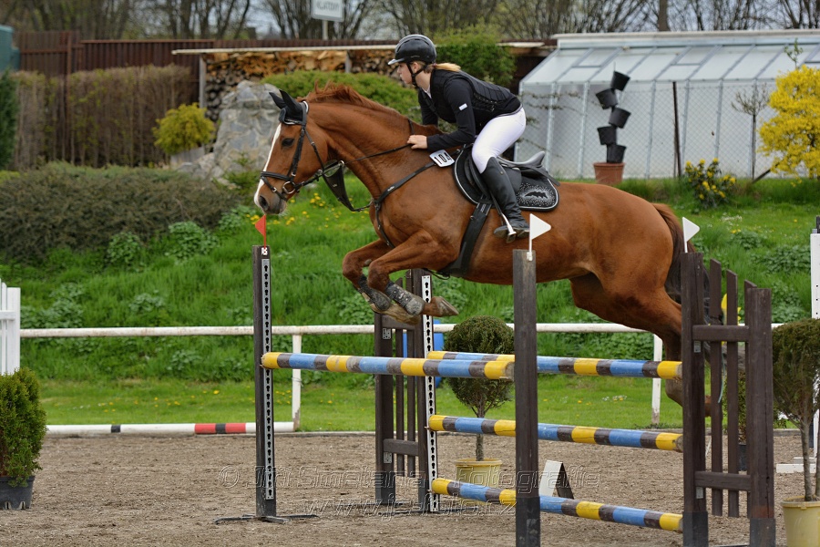 Skoková soutěž st. ZL, bez rozeskakování