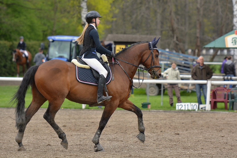 Skoková soutěž st. ZL, bez rozeskakování