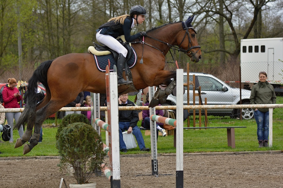 Skoková soutěž st. ZL, bez rozeskakování