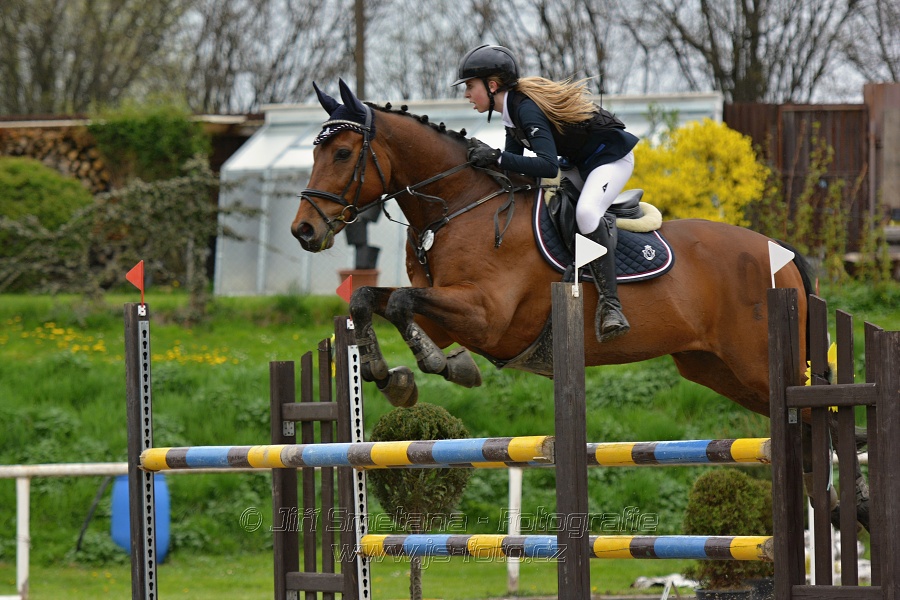 Skoková soutěž st. ZL, bez rozeskakování