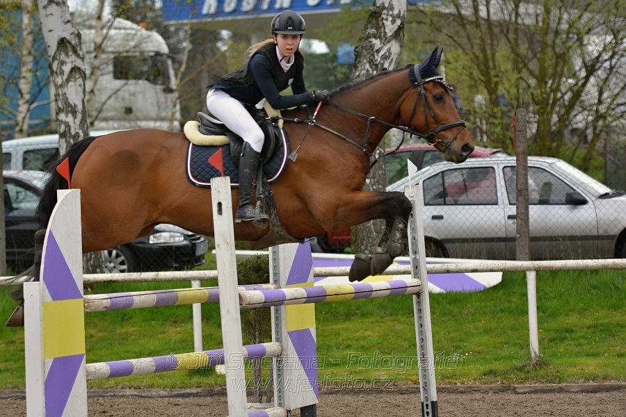 Skoková soutěž st. ZL, bez rozeskakování