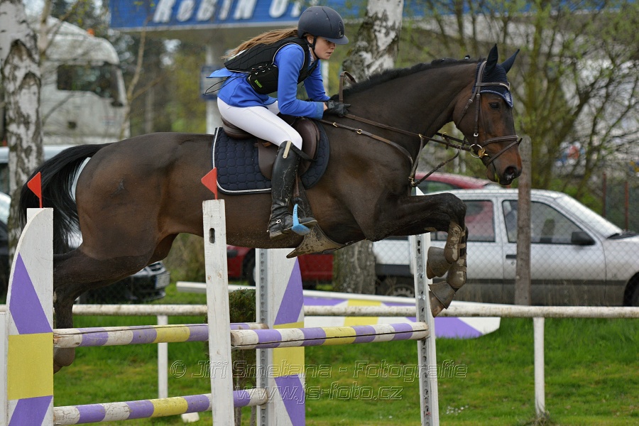 Skoková soutěž st. ZL, bez rozeskakování