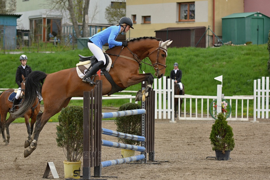Skoková soutěž st. ZL, bez rozeskakování