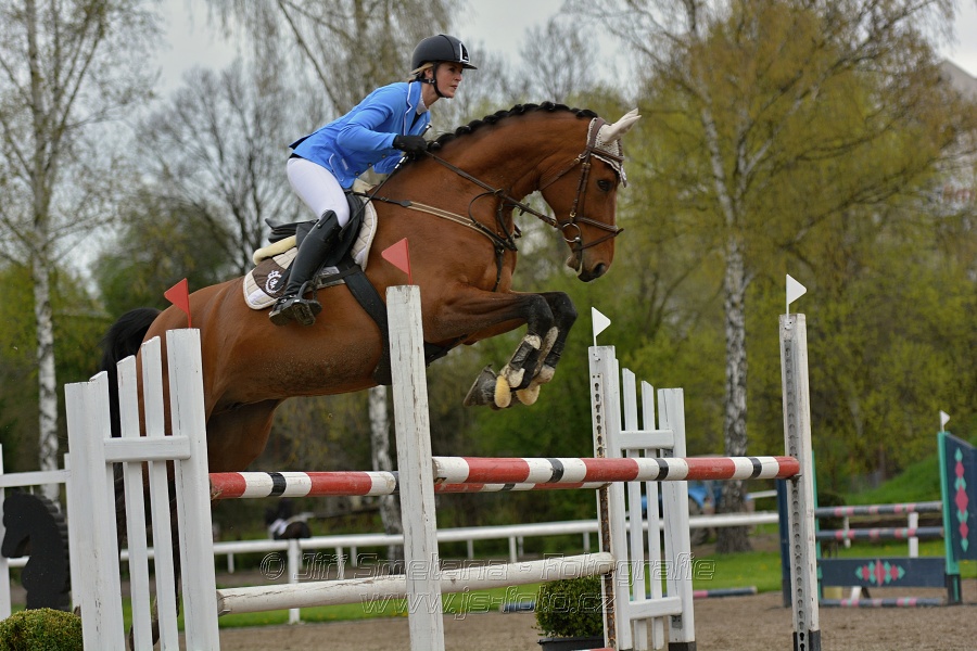 Skoková soutěž st. ZL, bez rozeskakování
