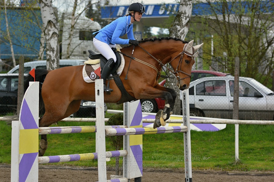 Skoková soutěž st. ZL, bez rozeskakování