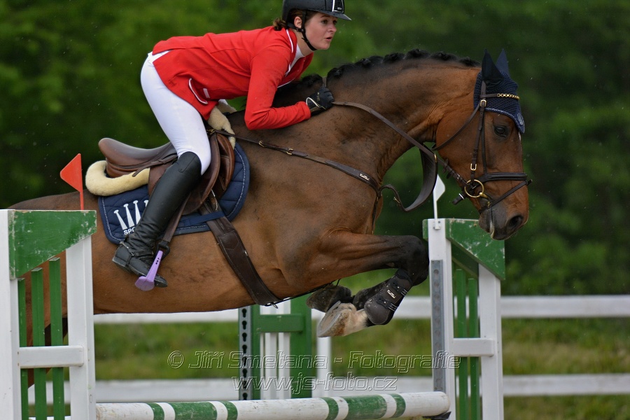 Skoková soutěž stupně „ZL“ na čas