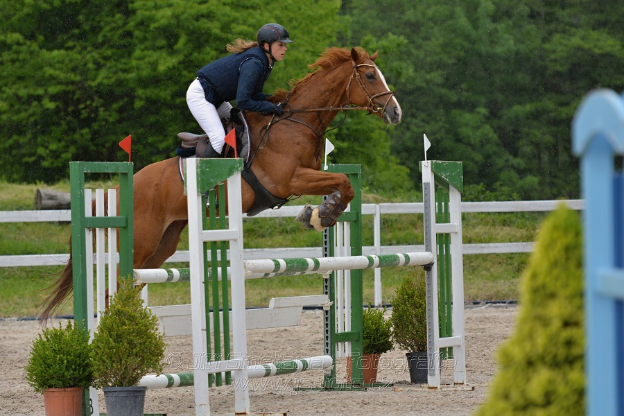 Skoková soutěž stupně „ZL“ na čas