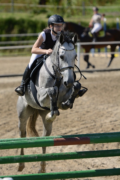Skoková soutěž „Postupná obtížnost do 90 cm“