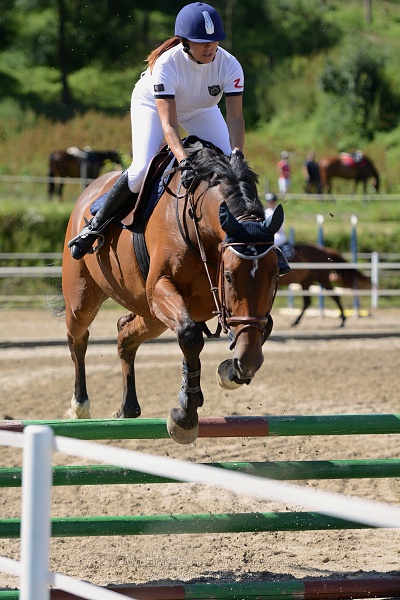 Skoková soutěž „Postupná obtížnost do 90 cm“