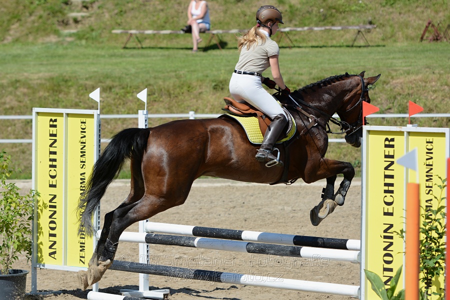 Skoková soutěž „Postupná obtížnost do 90 cm“