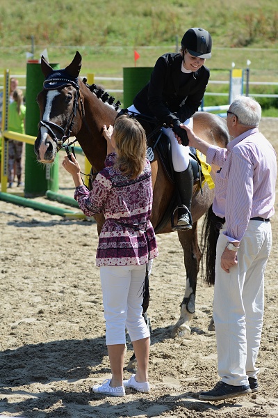 Skoková soutěž „Postupná obtížnost do 90 cm“
