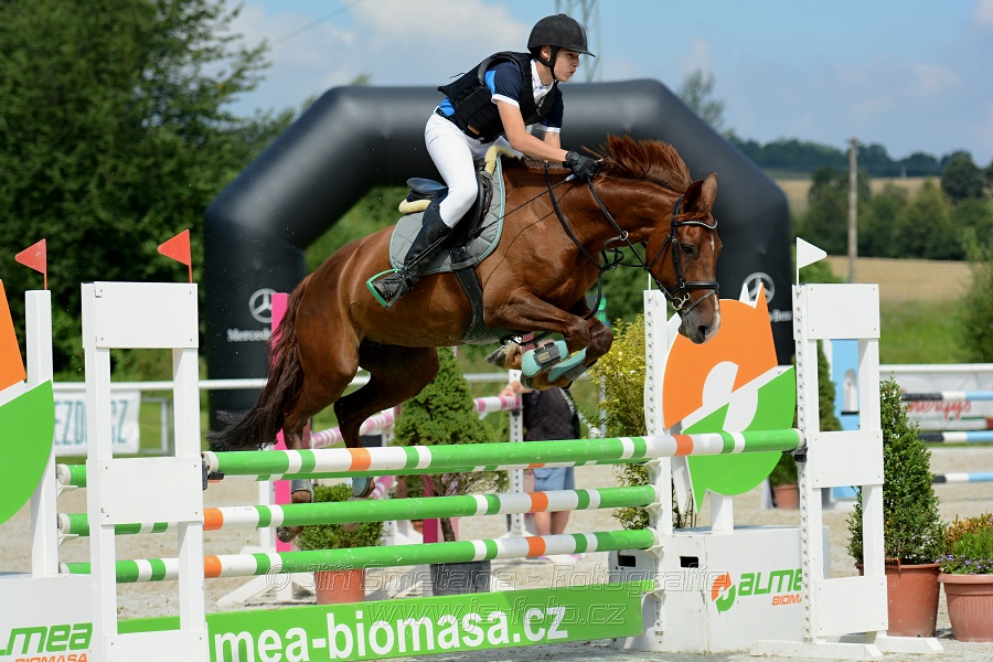 Skoková soutěž ZL na limitovaný čas - jezdci do 25let