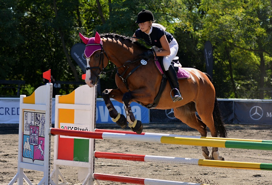 Skoková soutěž s návazným rozeskakováním - 110 cm