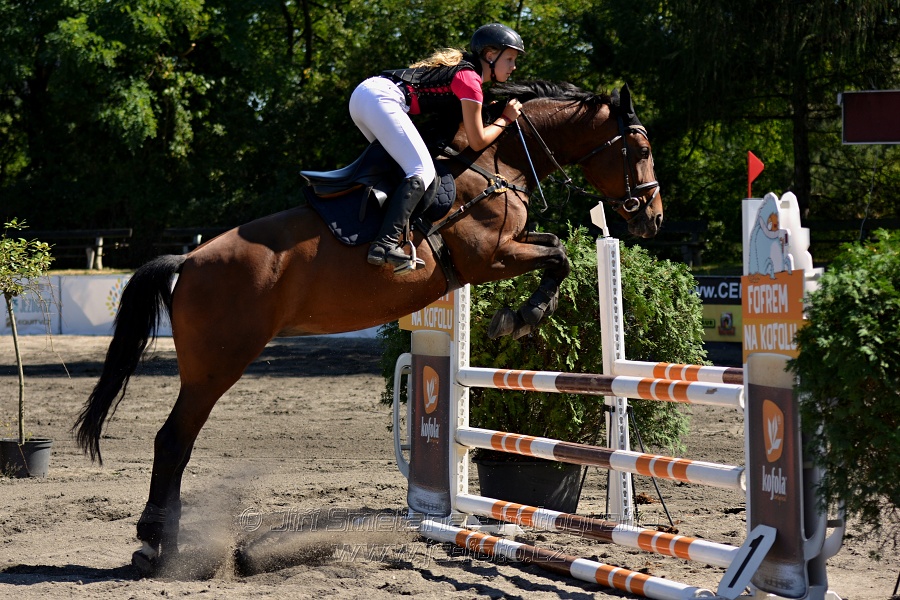 Skoková soutěž s návazným rozeskakováním - 110 cm