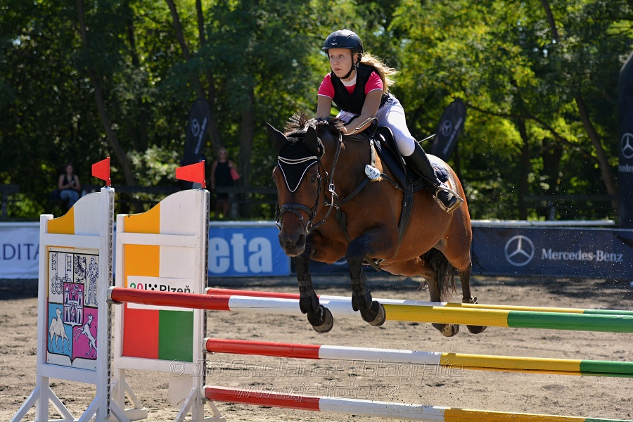 Skoková soutěž s návazným rozeskakováním - 110 cm