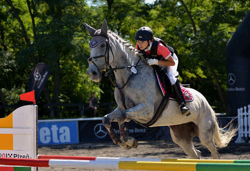 Skoková soutěž s návazným rozeskakováním - 110 cm