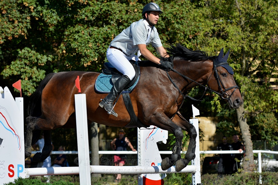Skoková soutěž stupně 