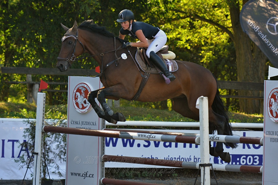 Skoková soutěž stupně 