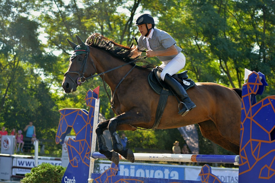 Skoková soutěž stupně 