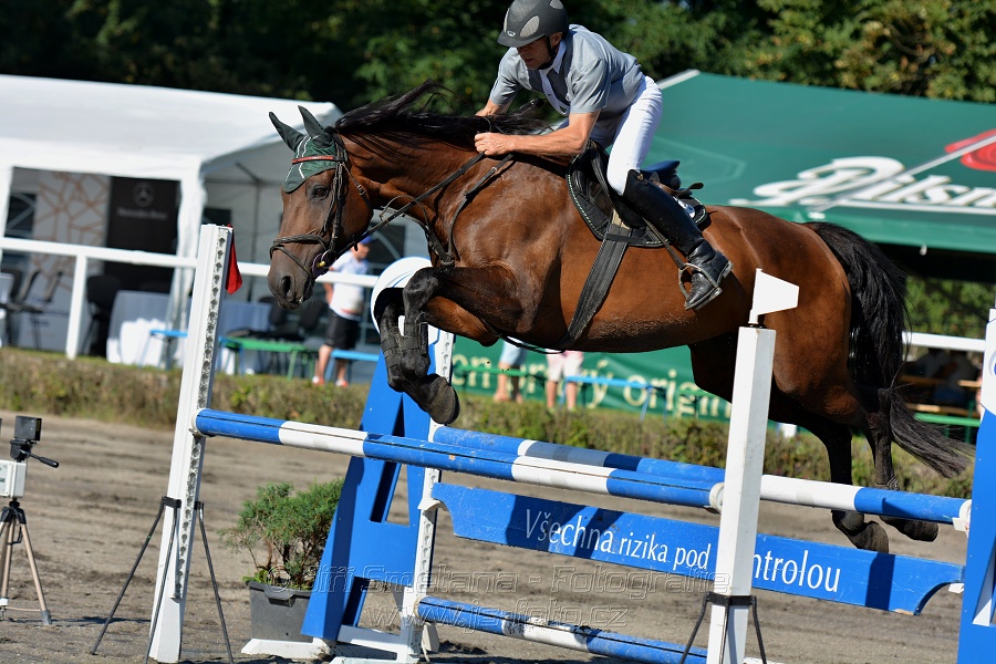 Skoková soutěž stupně 