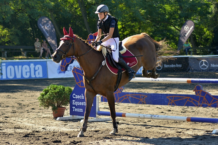 Skoková soutěž stupně 