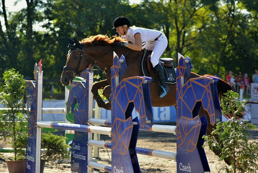 Skoková soutěž stupně 