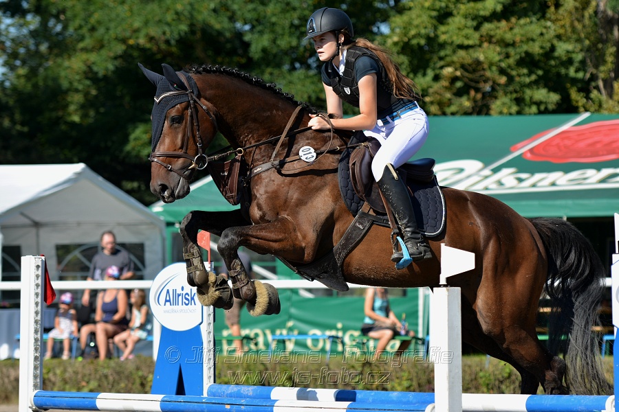 Skoková soutěž stupně 