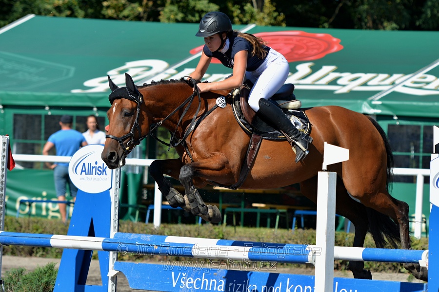 Skoková soutěž stupně 