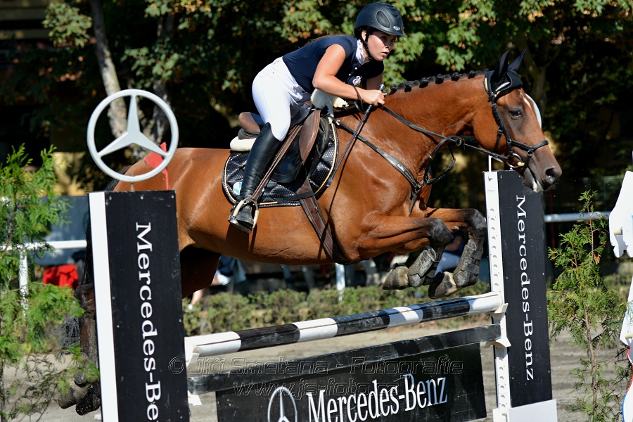 Skoková soutěž stupně 