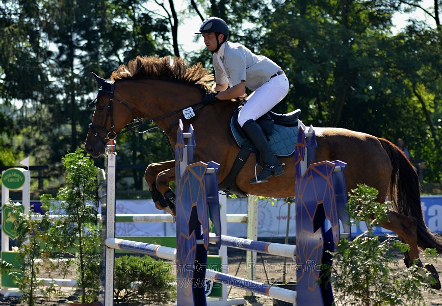 Skoková soutěž stupně 