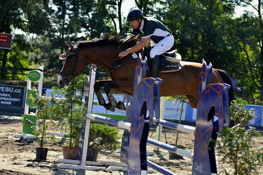 Skoková soutěž stupně 