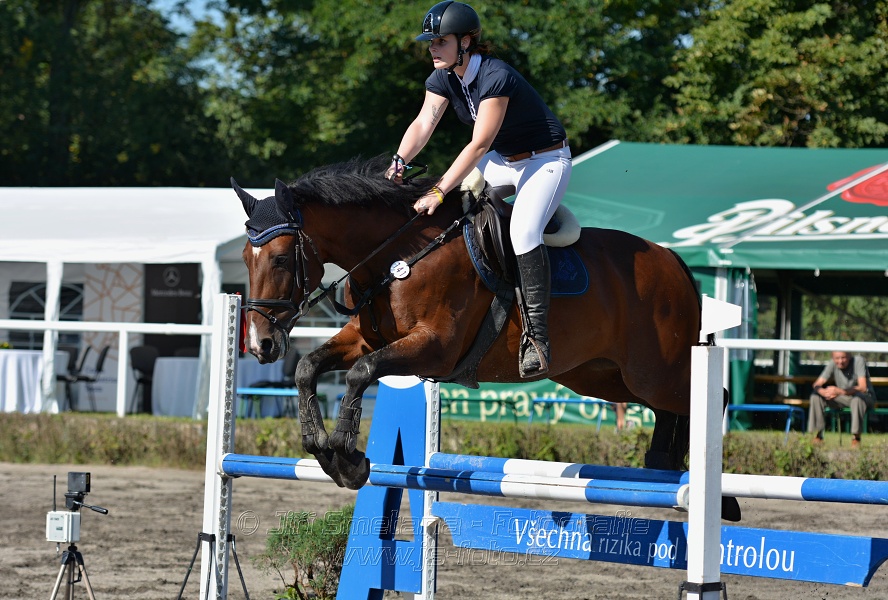 Skoková soutěž stupně 