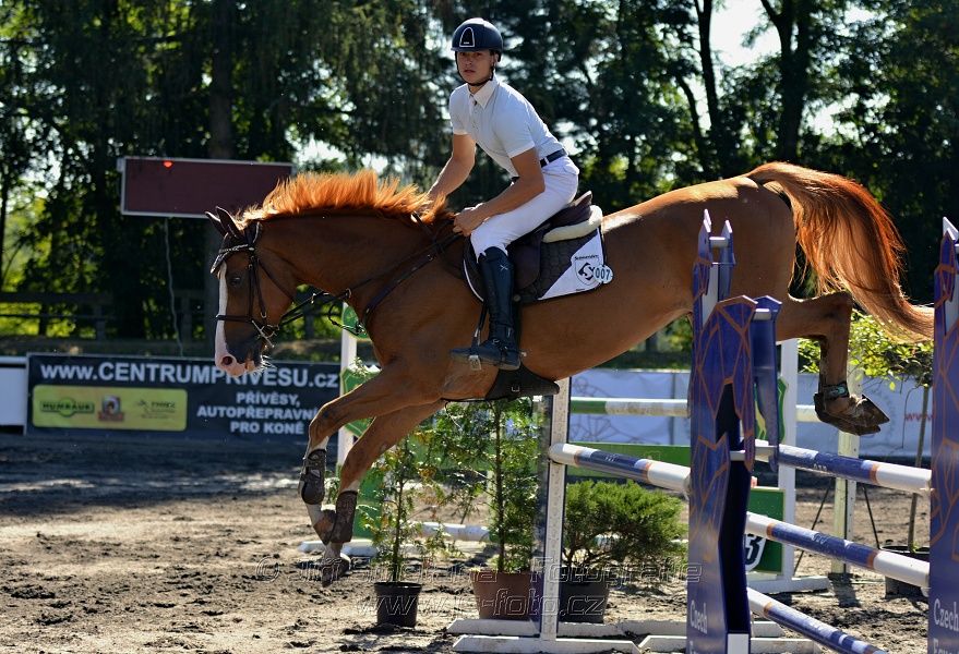 Skoková soutěž stupně 