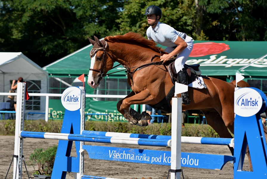 Skoková soutěž stupně 