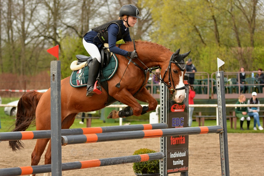 Skoková soutěž stupně „Z“, na limitovaný čas