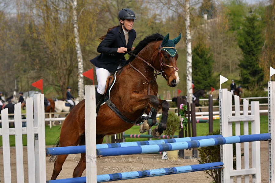 Skoková soutěž stupně „Z“, na limitovaný čas