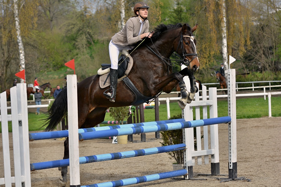 Skoková soutěž stupně „Z“, na limitovaný čas